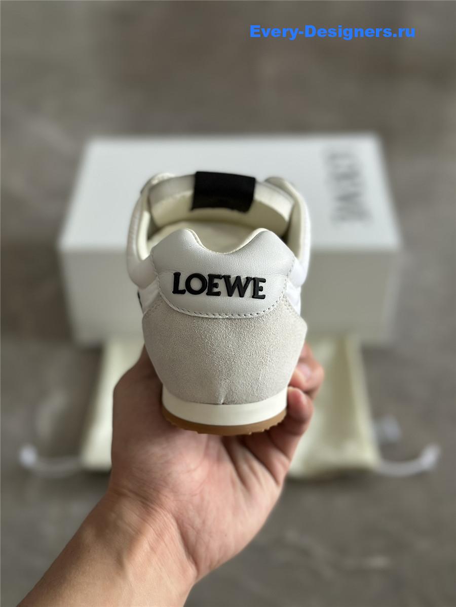 L0ew* ballet runner 2.0 sneakers white