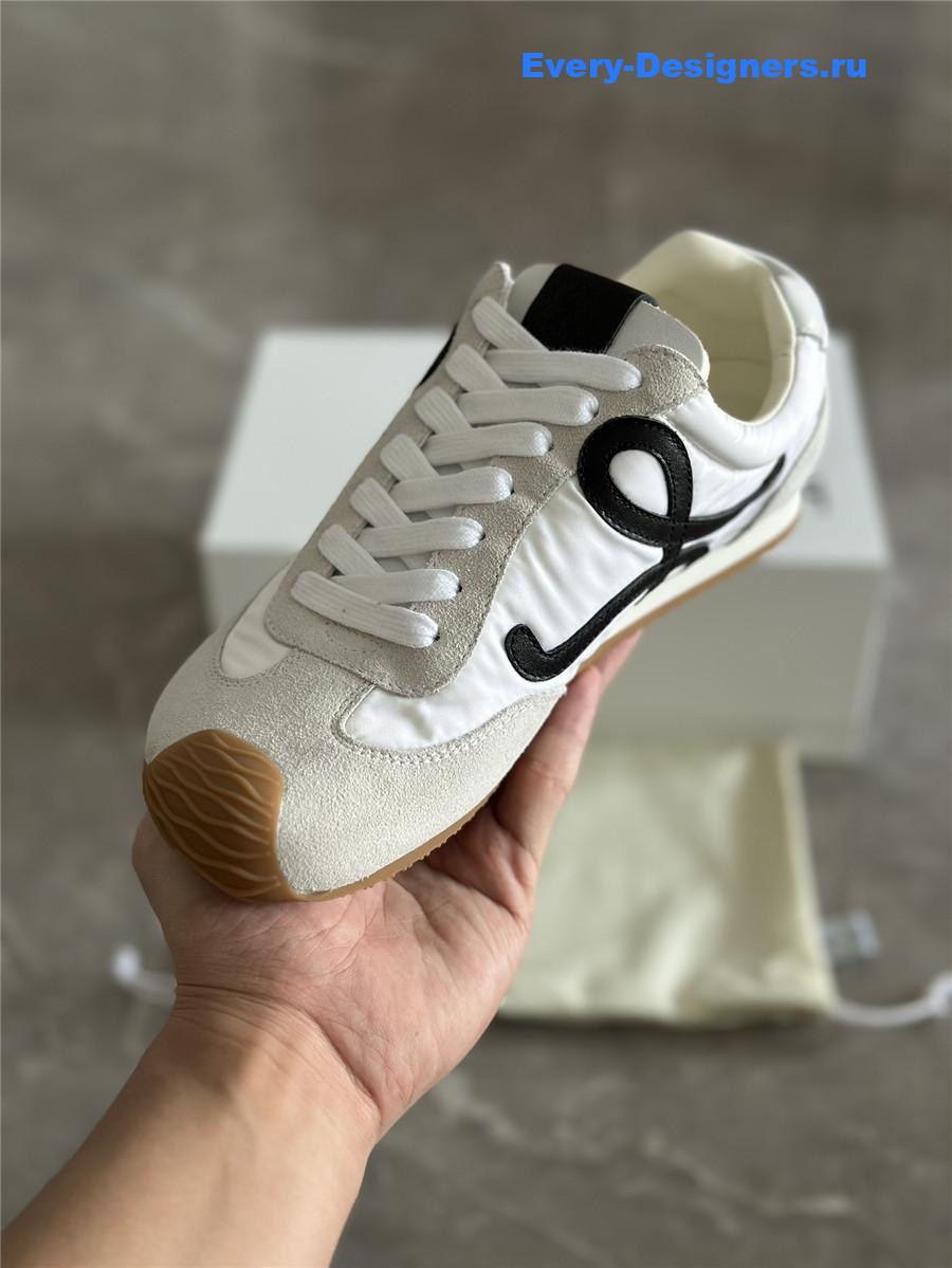 L0ew* ballet runner 2.0 sneakers white