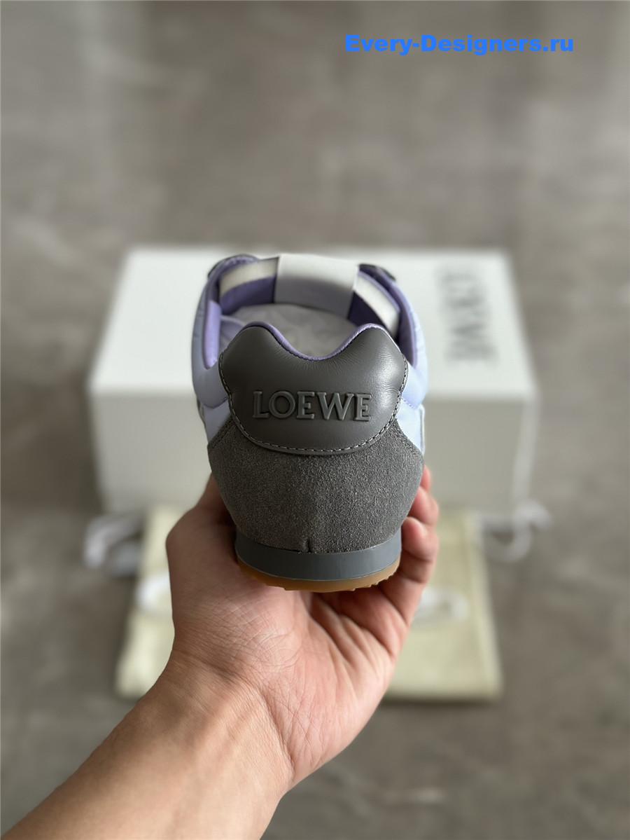 L0ew* blue ballet runner sneakers