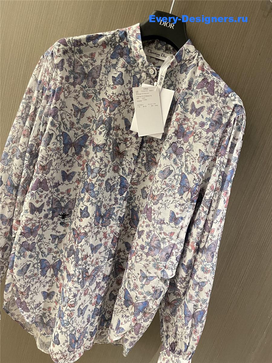 D10r white cotton muslin blouse