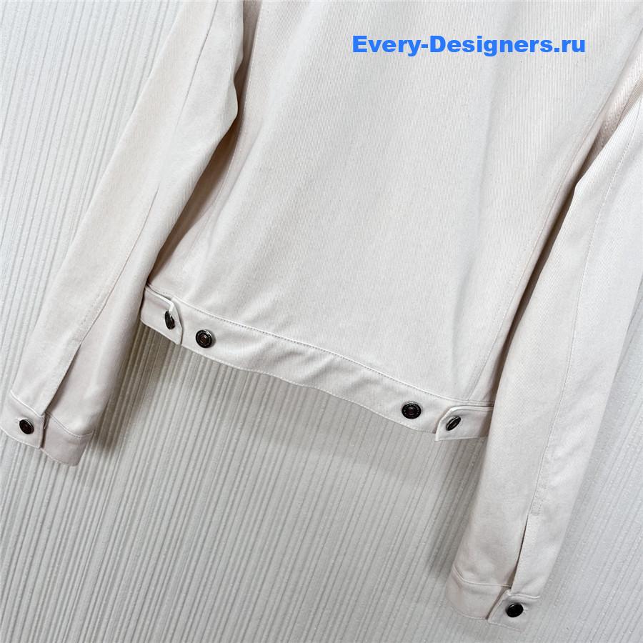 D10r off-white bee denim jacket