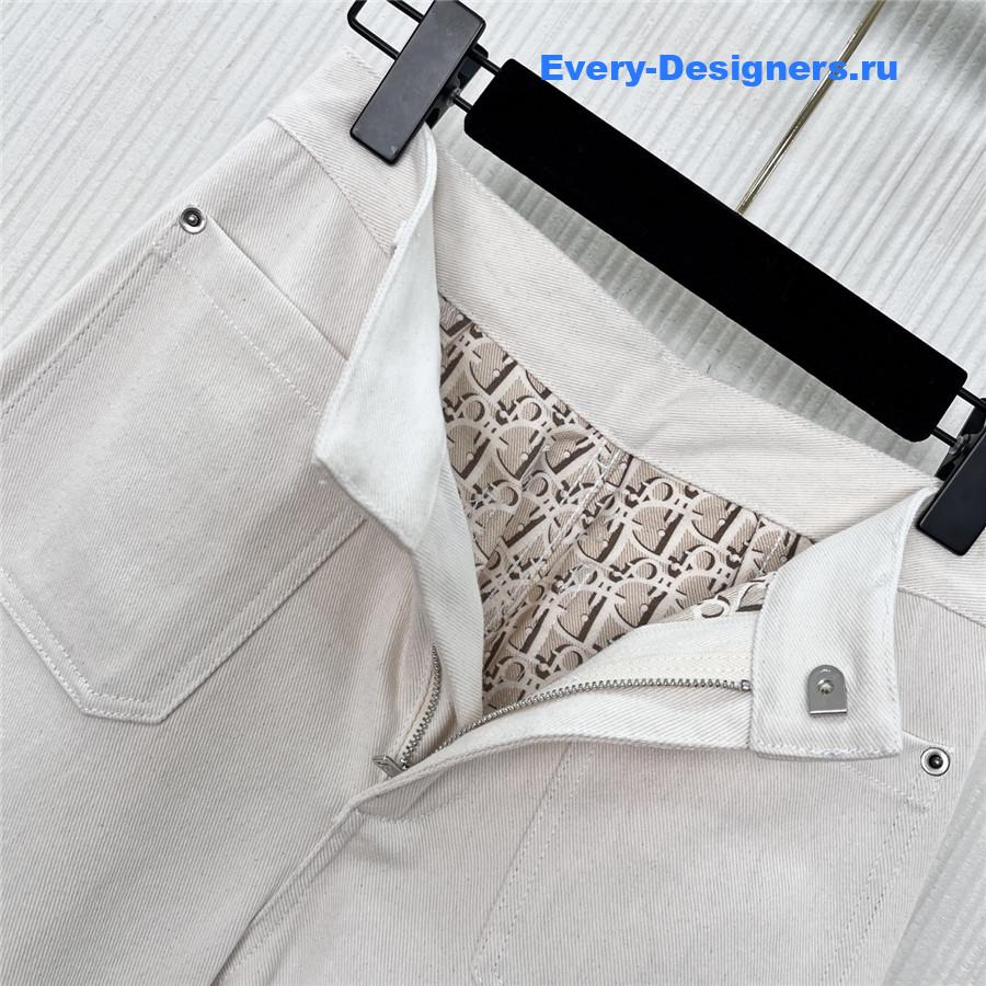 D10r off-white straight jeans