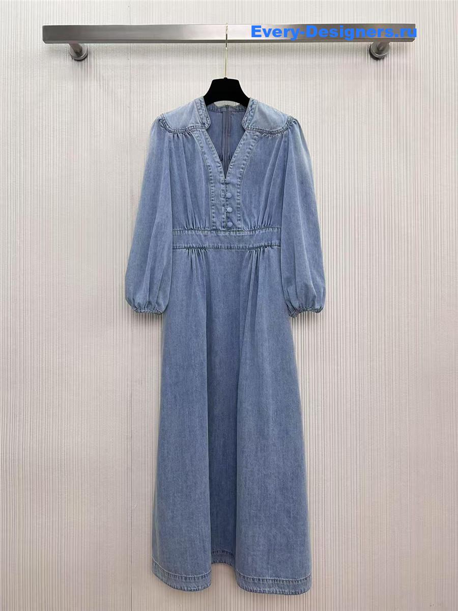 Zimm Lucky Denim Midi Dress