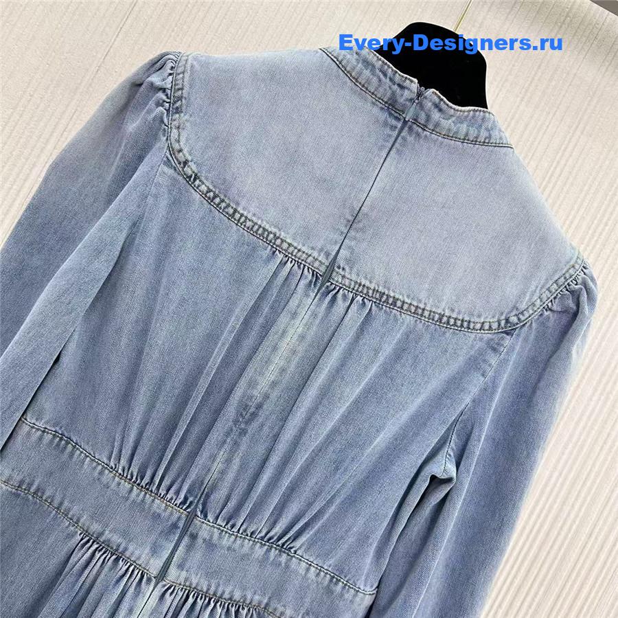 Zimm Lucky Denim Midi Dress