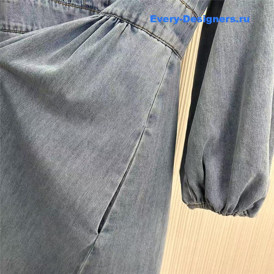 Zimm Lucky Denim Midi Dress