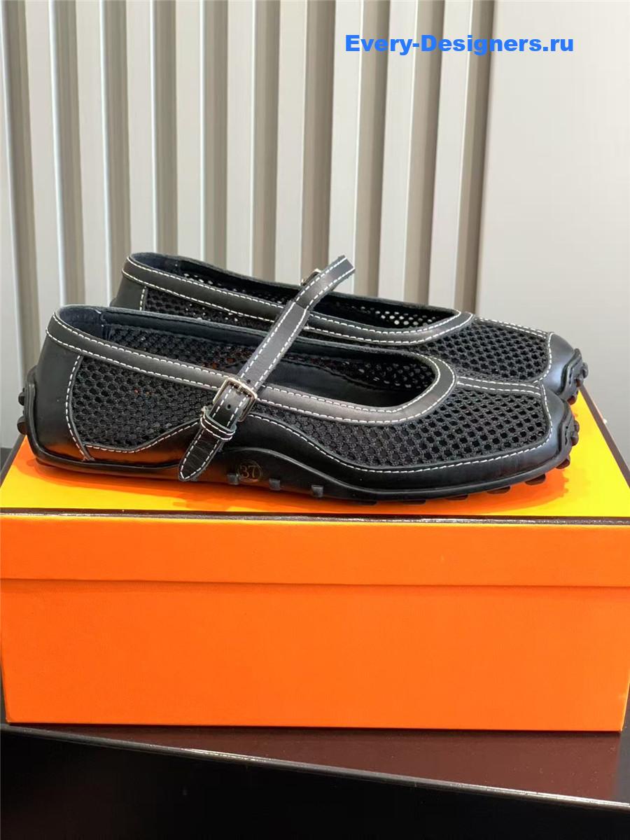 H**me5 kichu black ballet flats