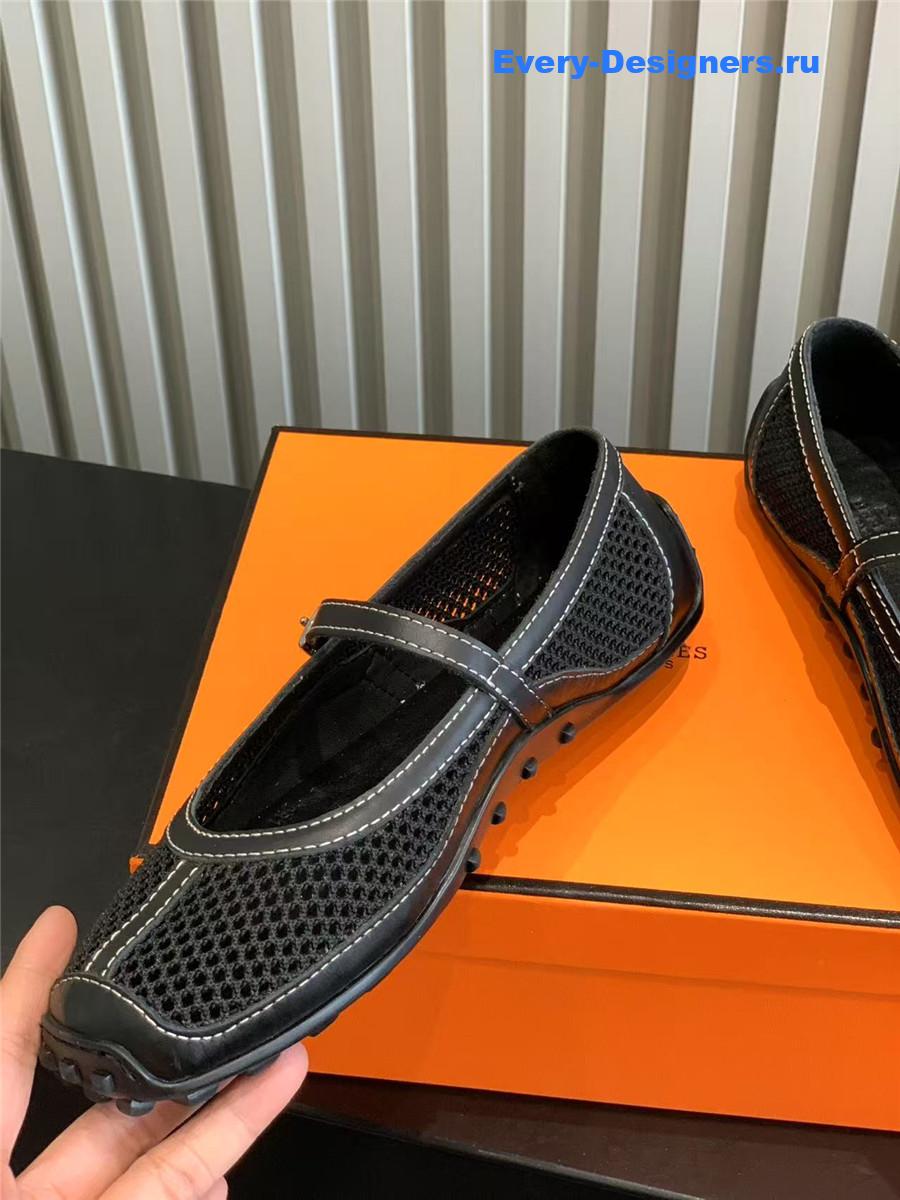 H**me5 kichu black ballet flats