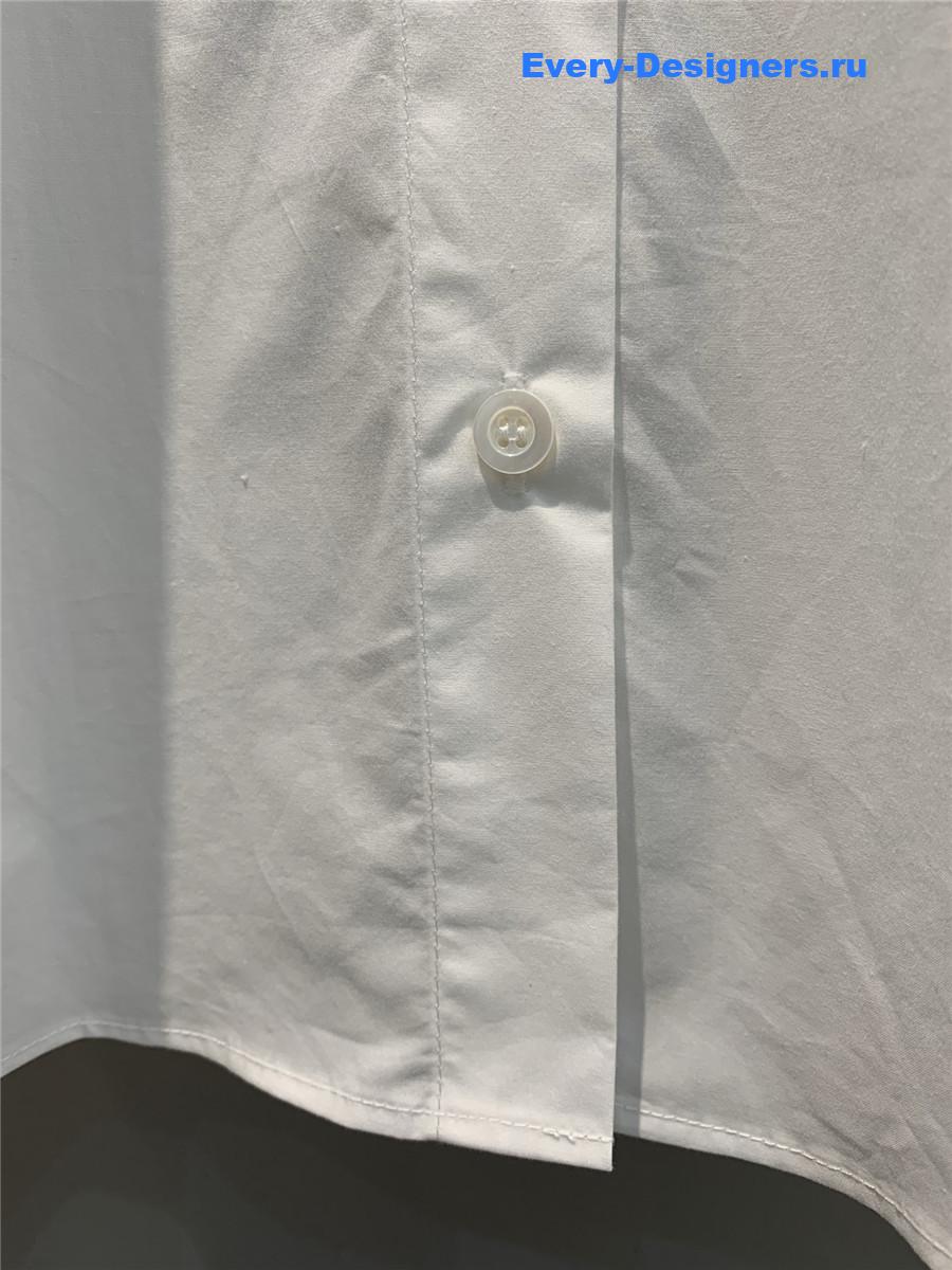 D10r white poplin shirt