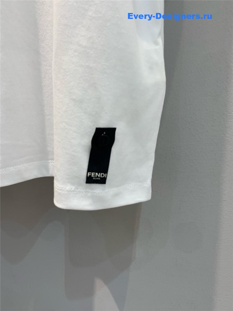 F**di silvia white tee