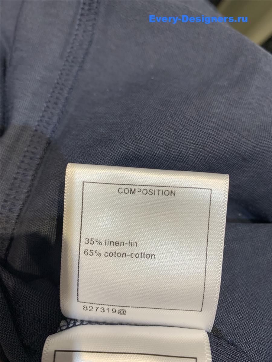 Ch**el navy sleeveless vest