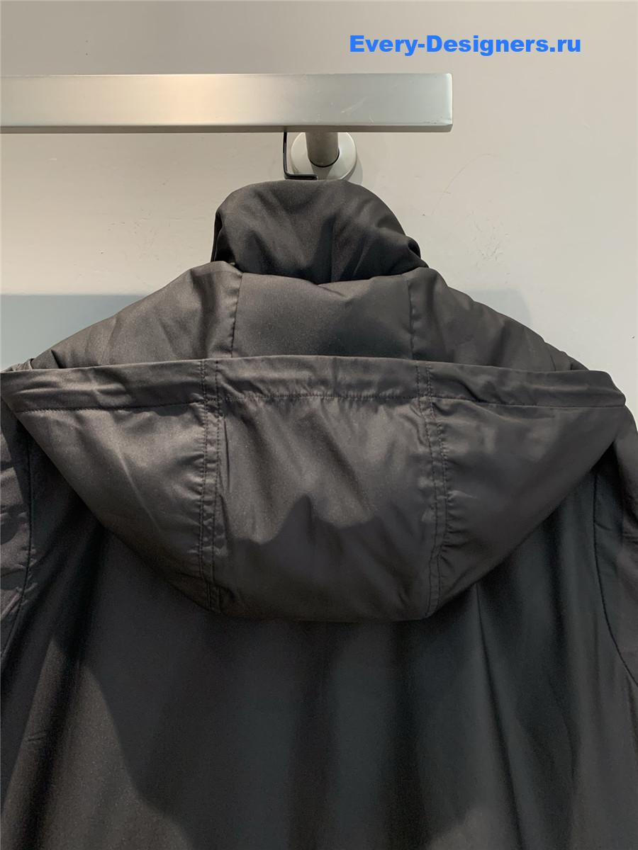 F**di black hooded vest