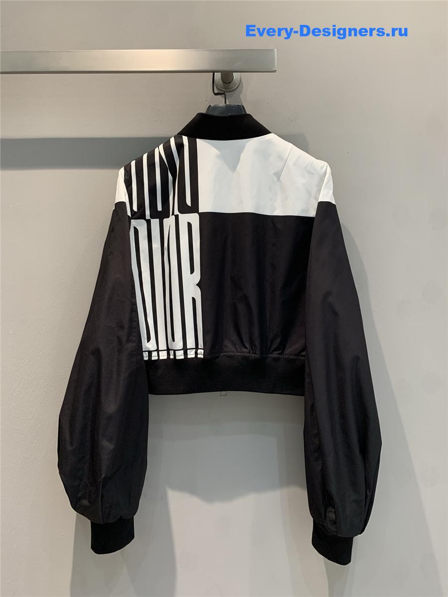 D10r jacquard bomber jacket