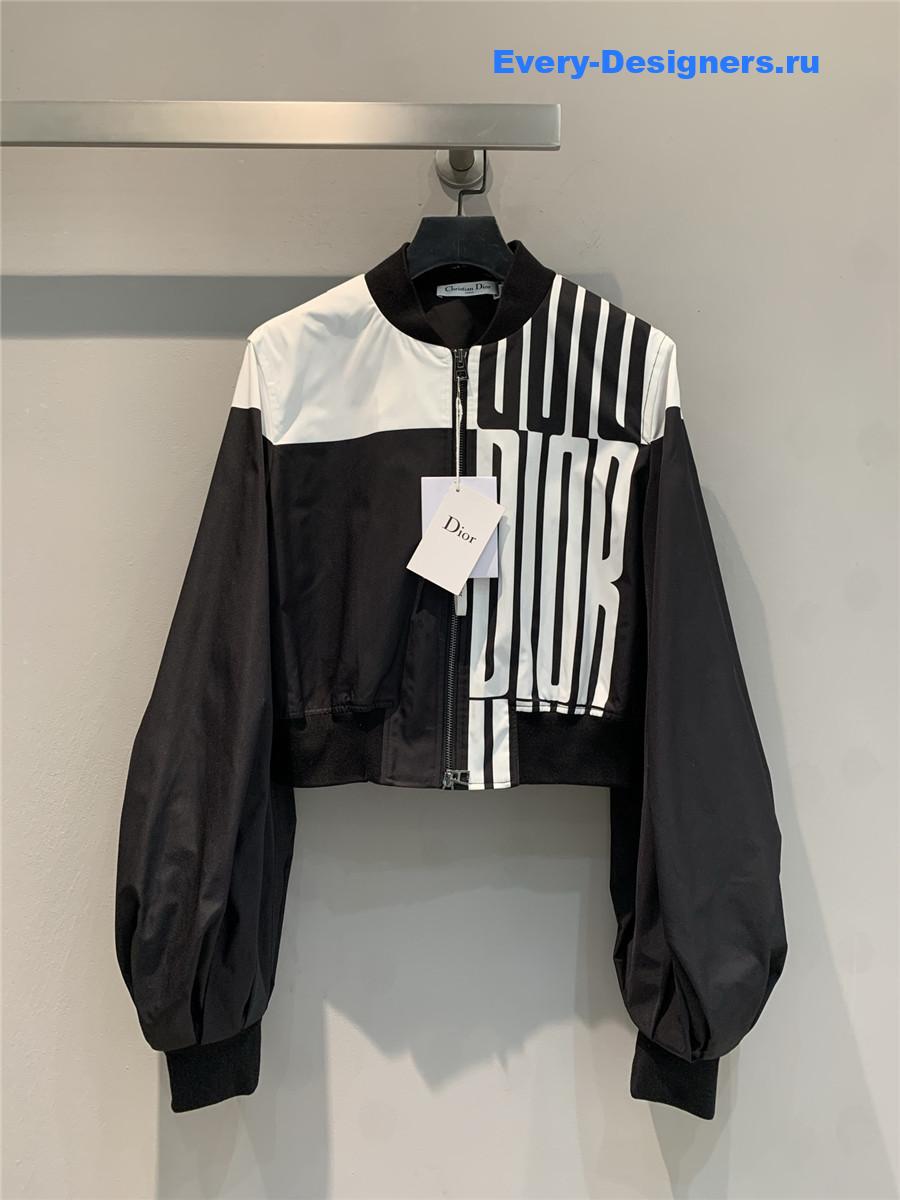 D10r jacquard bomber jacket