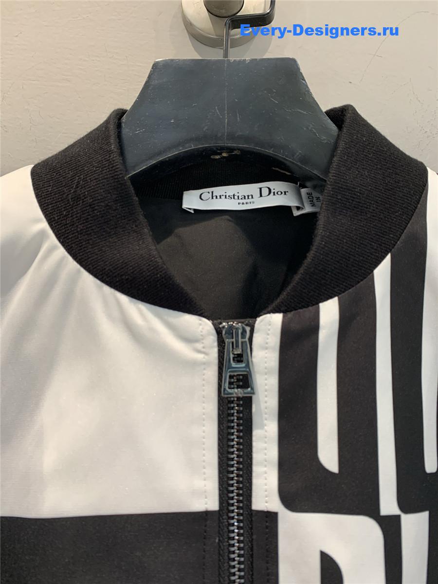 D10r jacquard bomber jacket