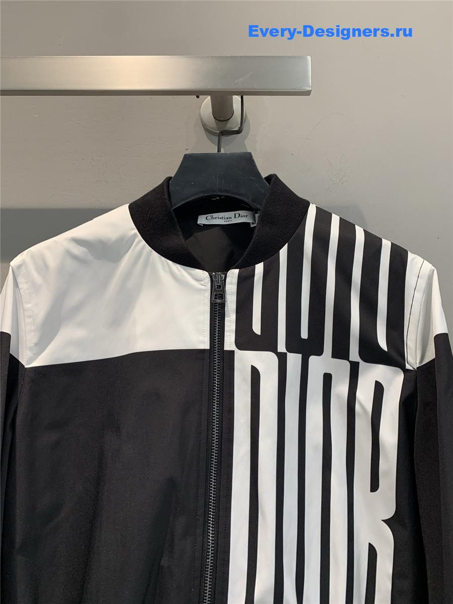 D10r jacquard bomber jacket