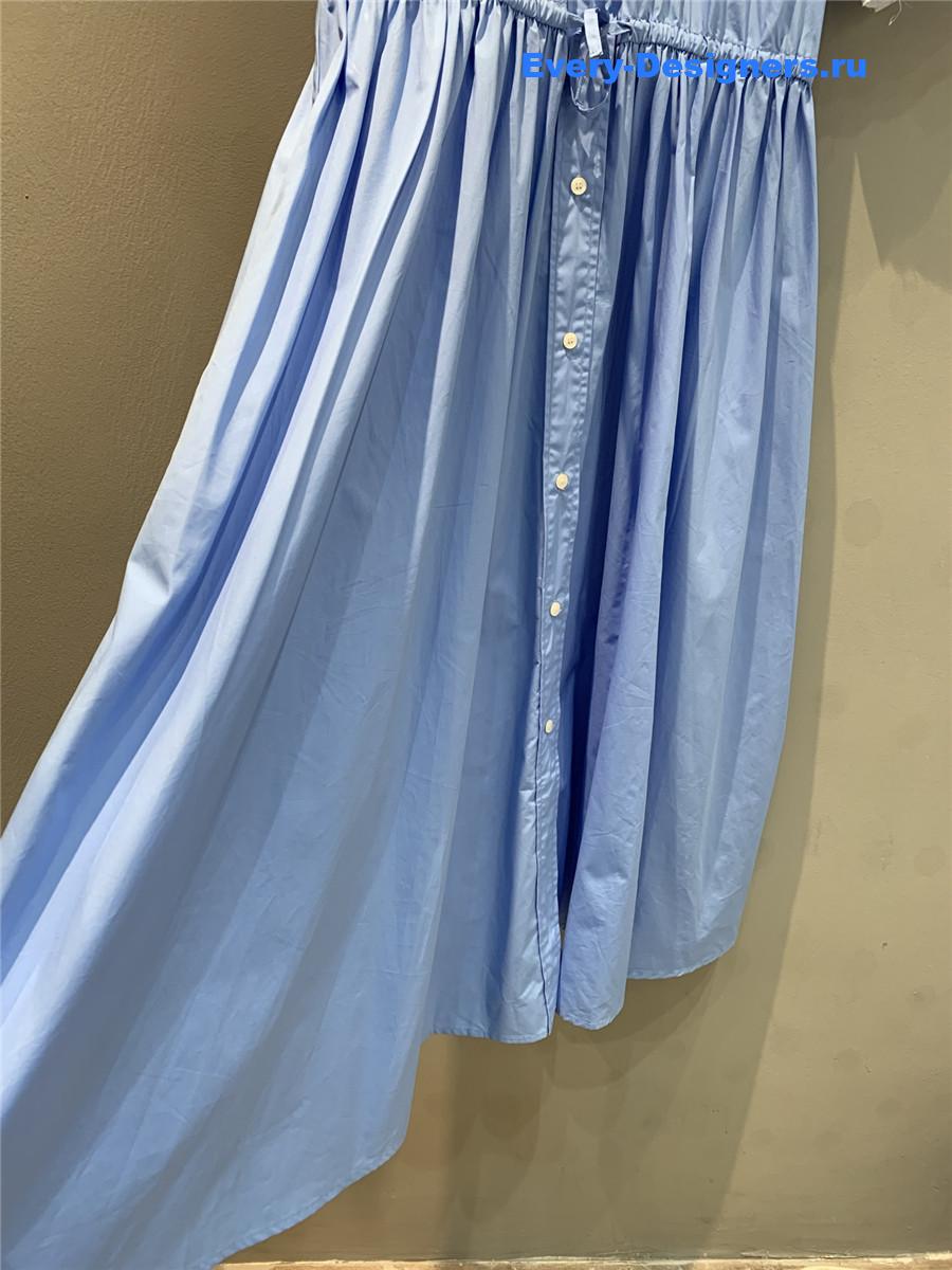 Miu Miu Blue Shirt Dress