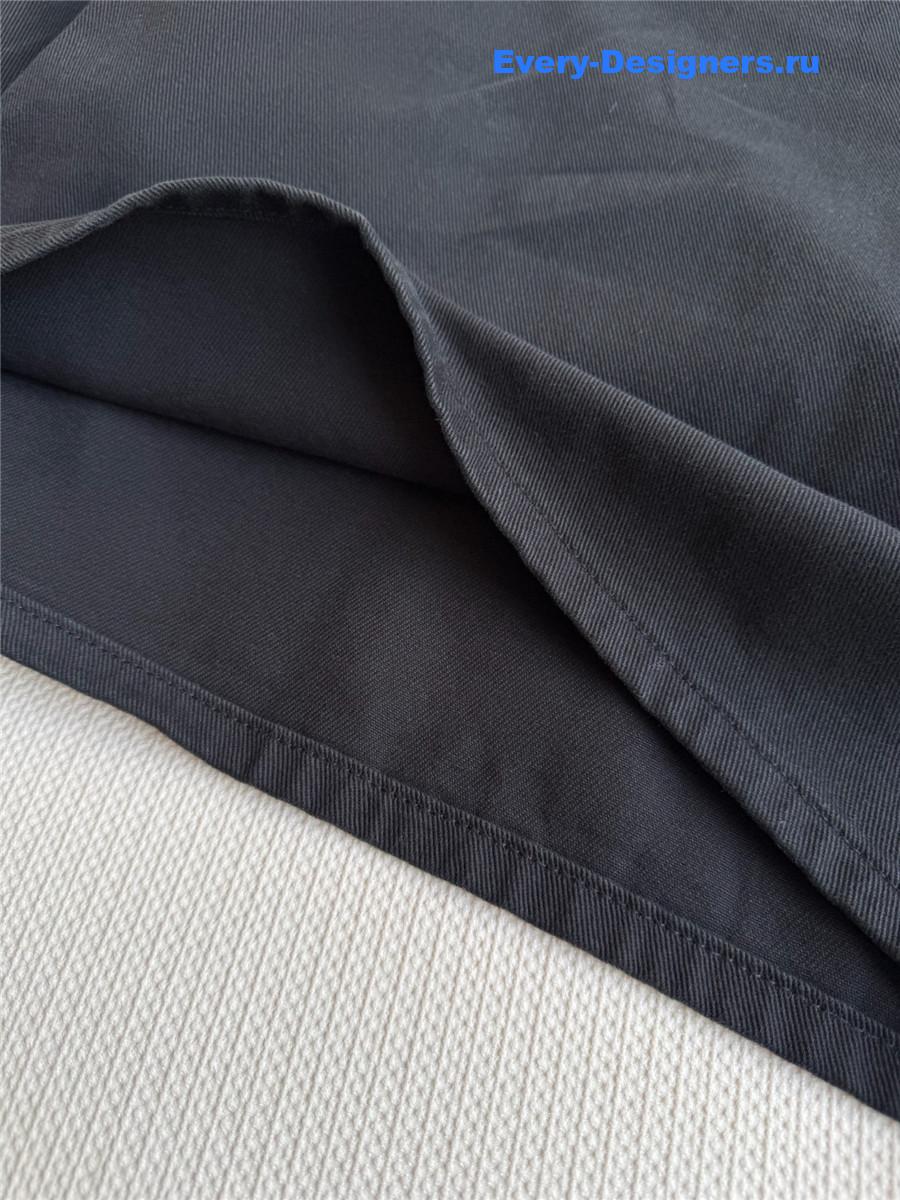 Pra*a black wide-leg jeans