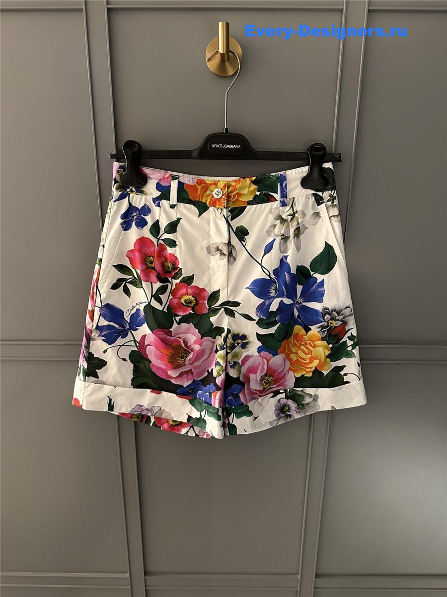 Dolce & Gabbana Floral Shorts