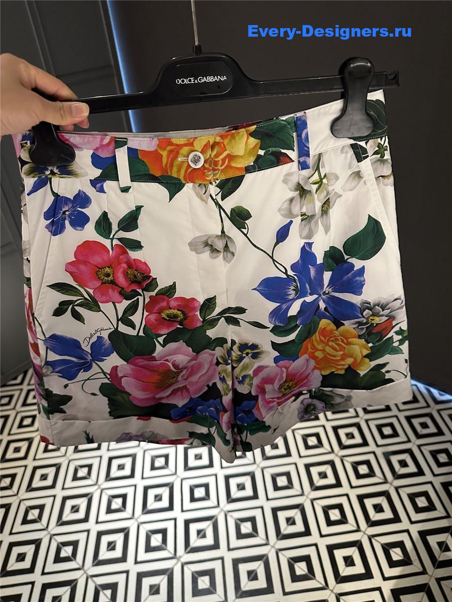 Dolce & Gabbana Floral Shorts