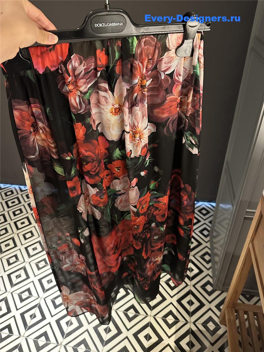 Dolce & Gabbana Rose Skirt