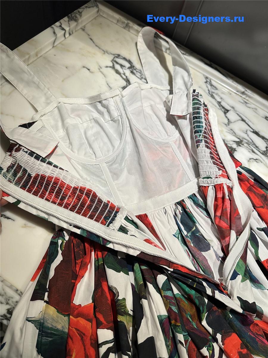 Dolce&Gabbana Rose Corset Dress