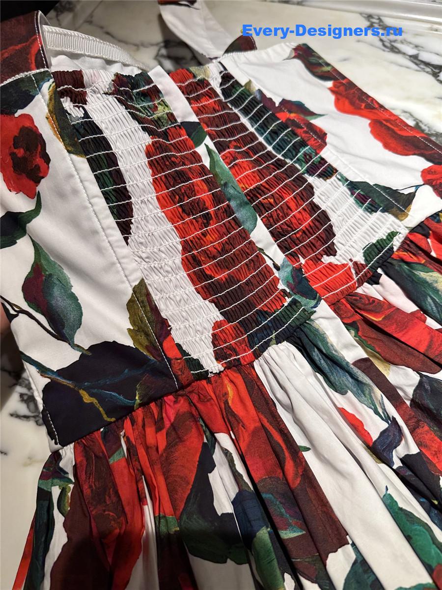 Dolce&Gabbana Rose Corset Dress