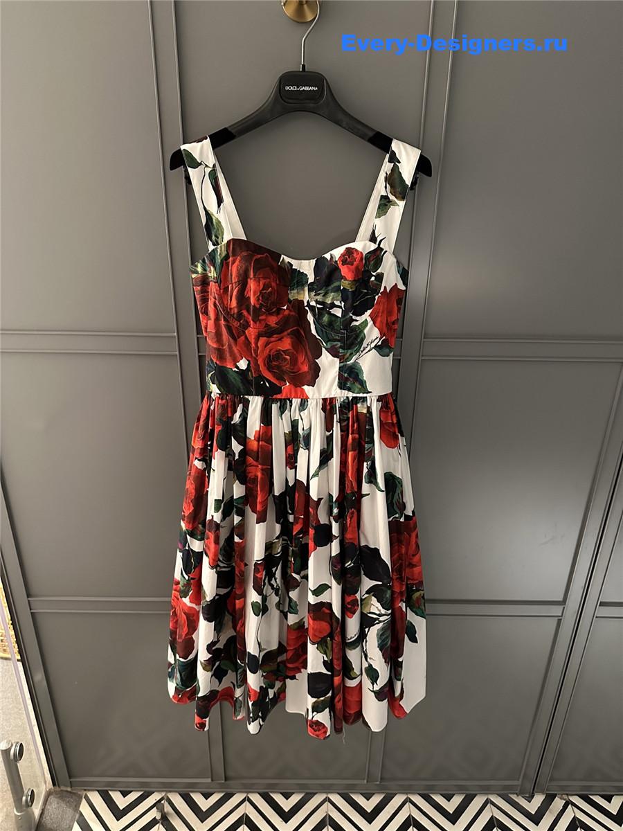 Dolce&Gabbana Rose Corset Dress