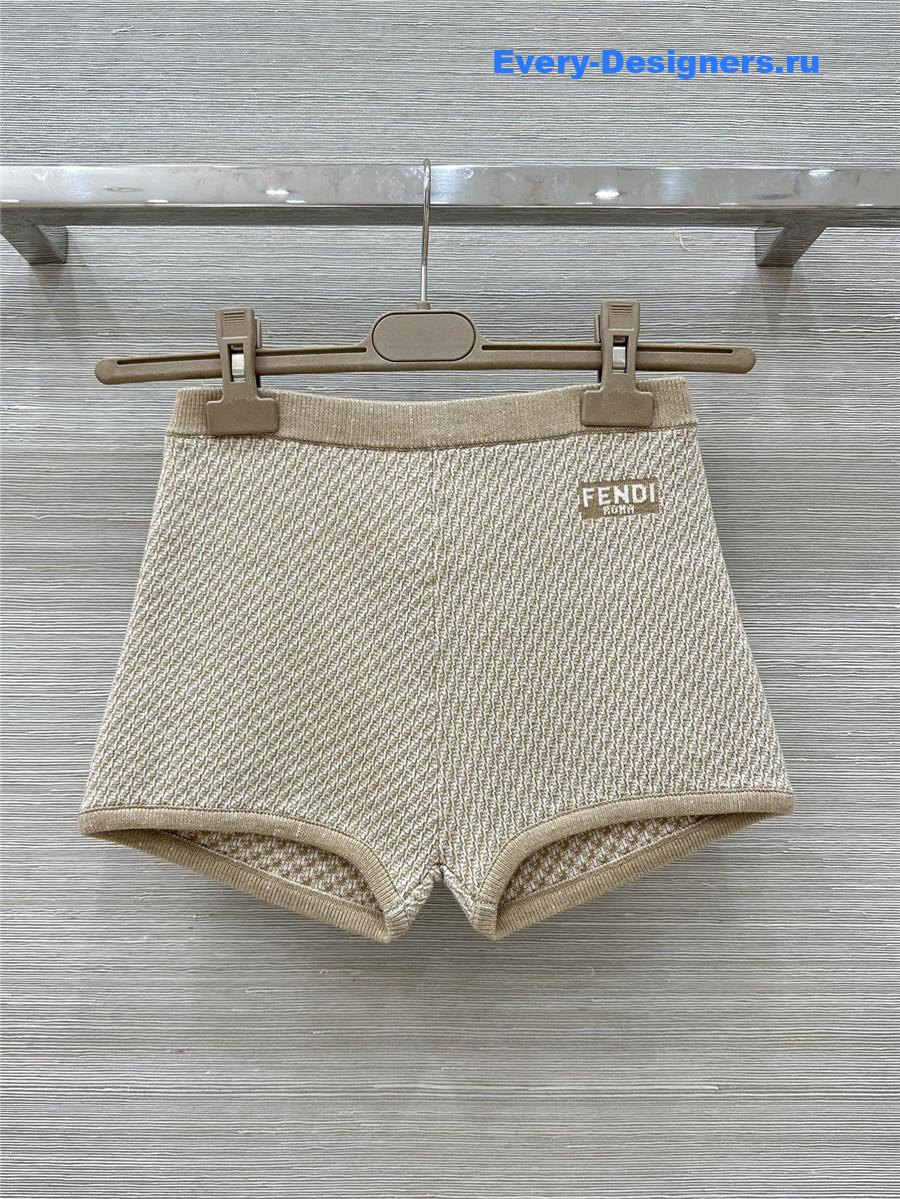 F**di roma bermuda shorts brown