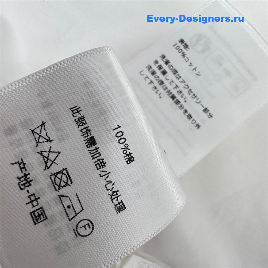 D10r white cotton shirt dress