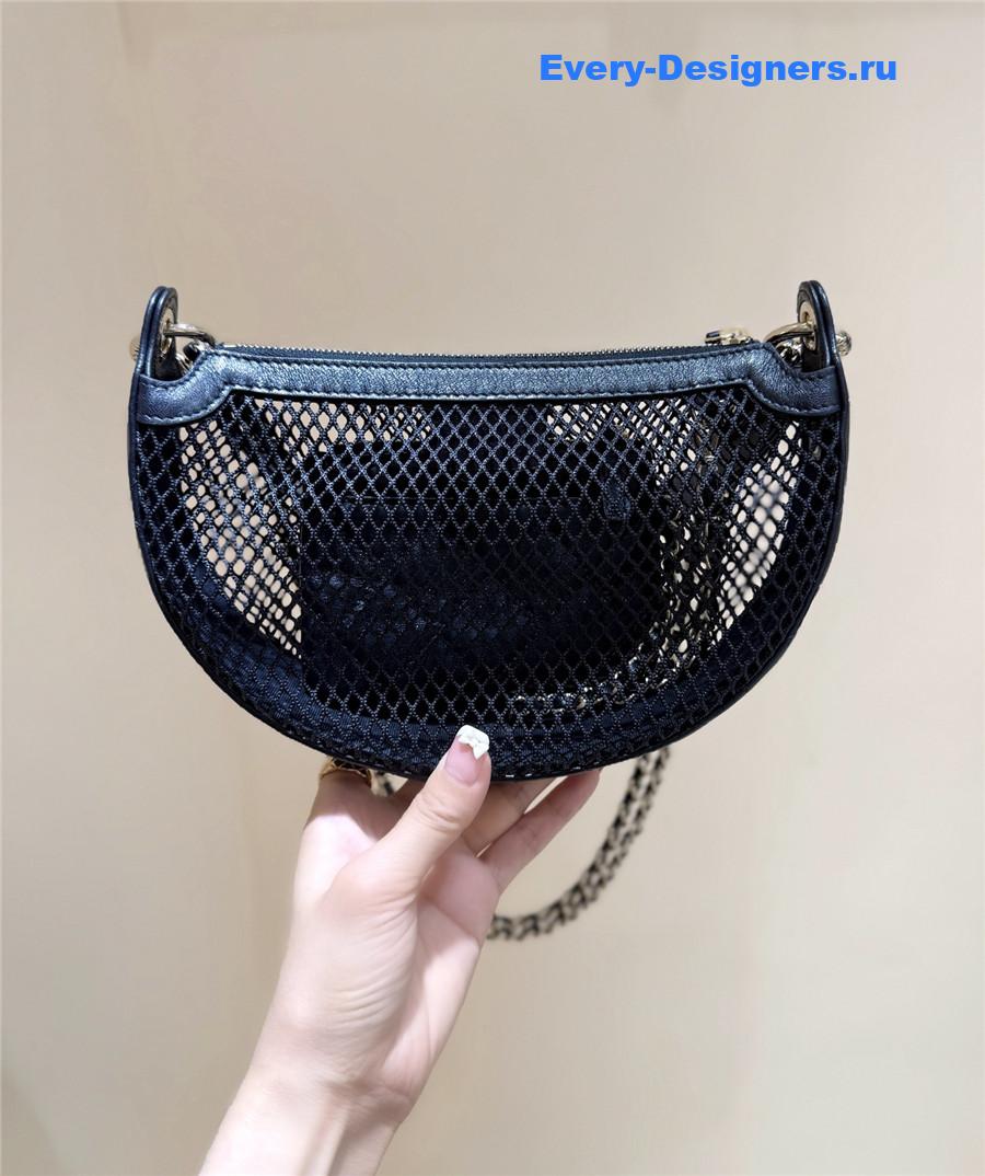 Ch**el moon mesh clutch