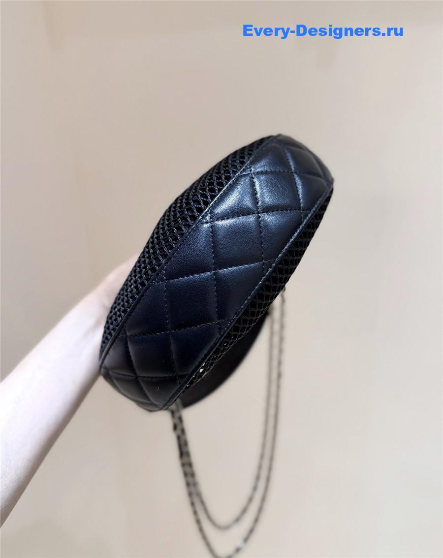 Ch**el moon mesh clutch