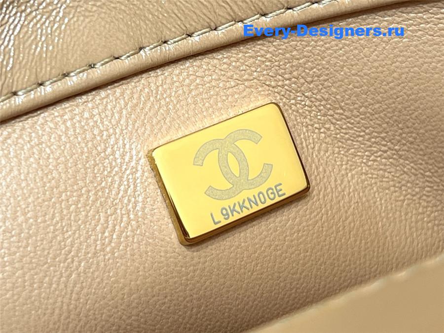 Ch**el beige mini flap bag