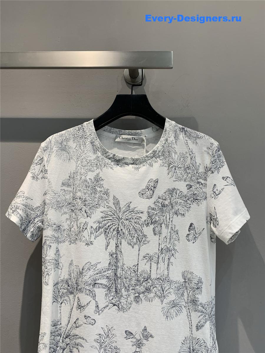 D10r forest print knit tee