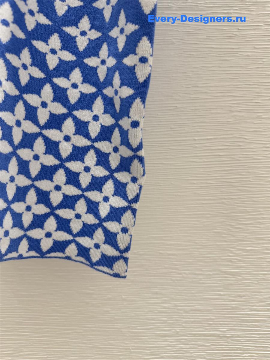 l0vis Vvtt0n gradient knit top