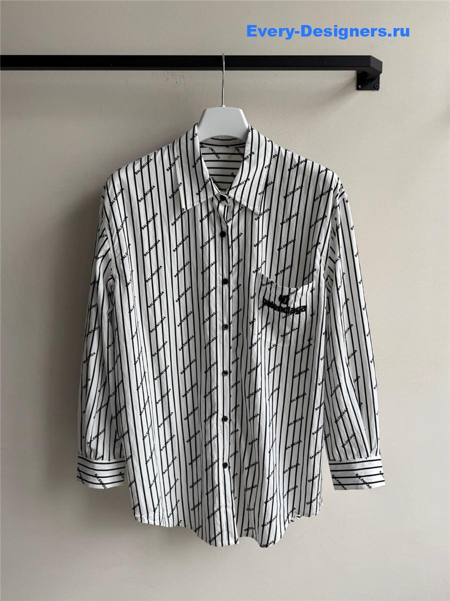 Ba1en*iaga black white shirt