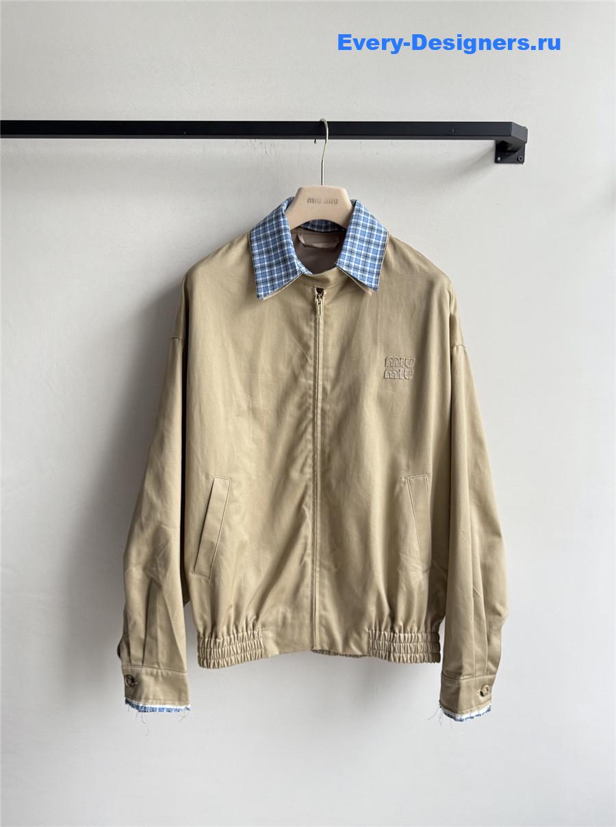 Miu Miu Cord Blouson Jacket
