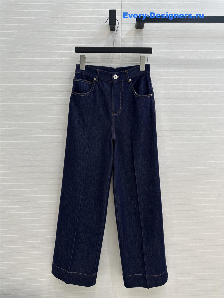 b0tt*ga Ven*ta dark blue jeans