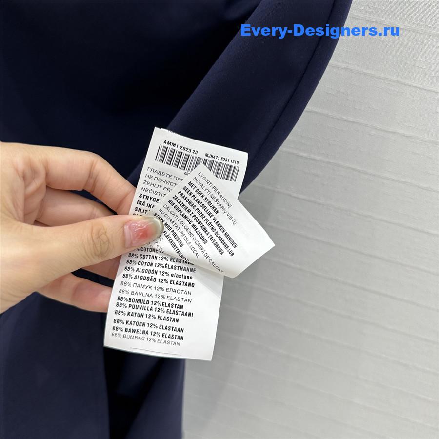 Miu Miu Dark Blue Polo Dress