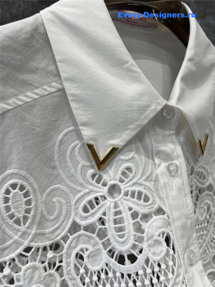 Va1e*ntin0 white lace set