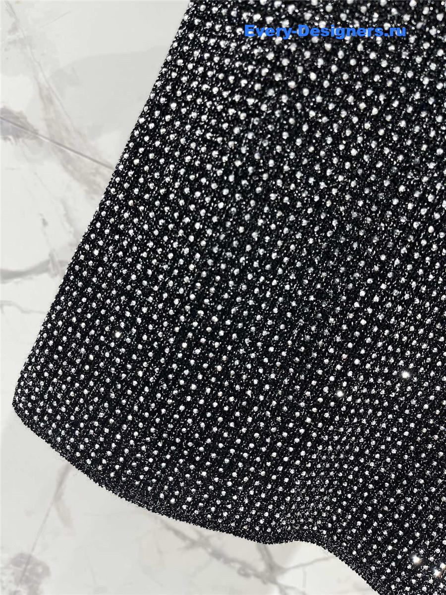 Sa1nt Lau*nt sequined silk knit vest