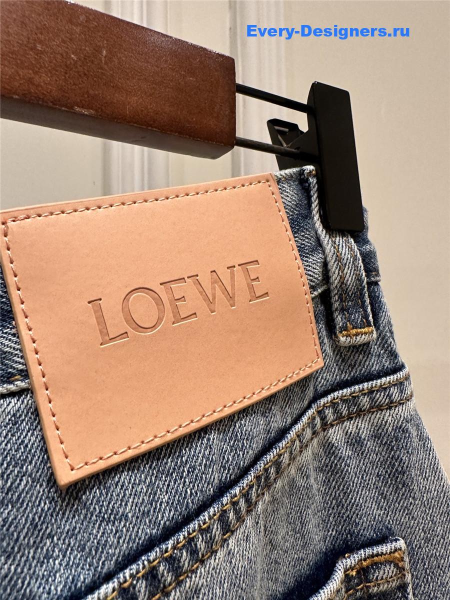 L0ew* anagram ripped jeans