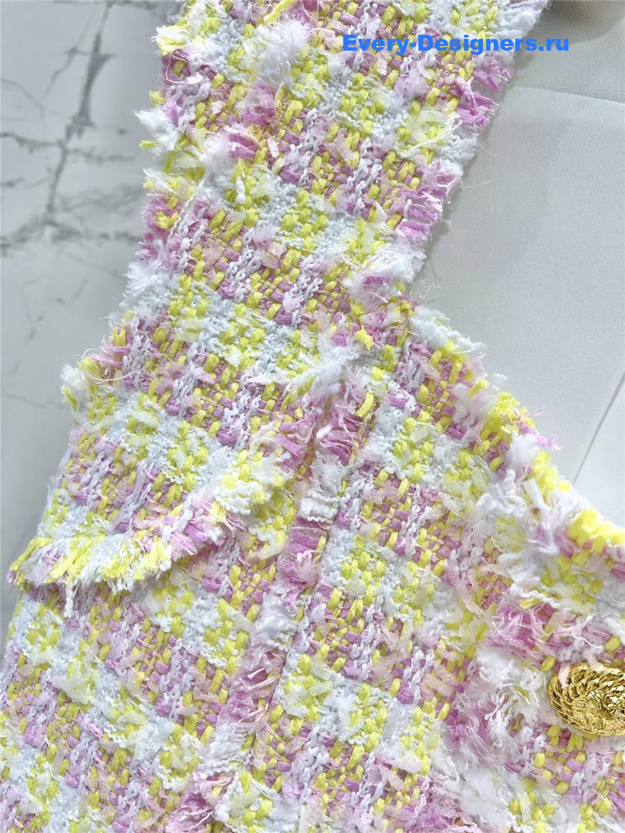 Balmain Miami Tweed Dress