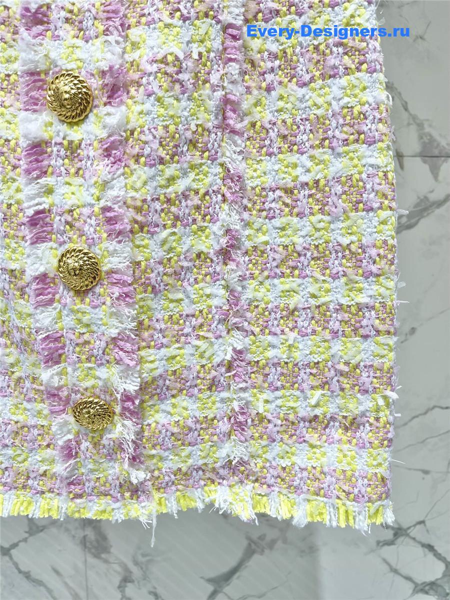 Balmain Miami Tweed Dress