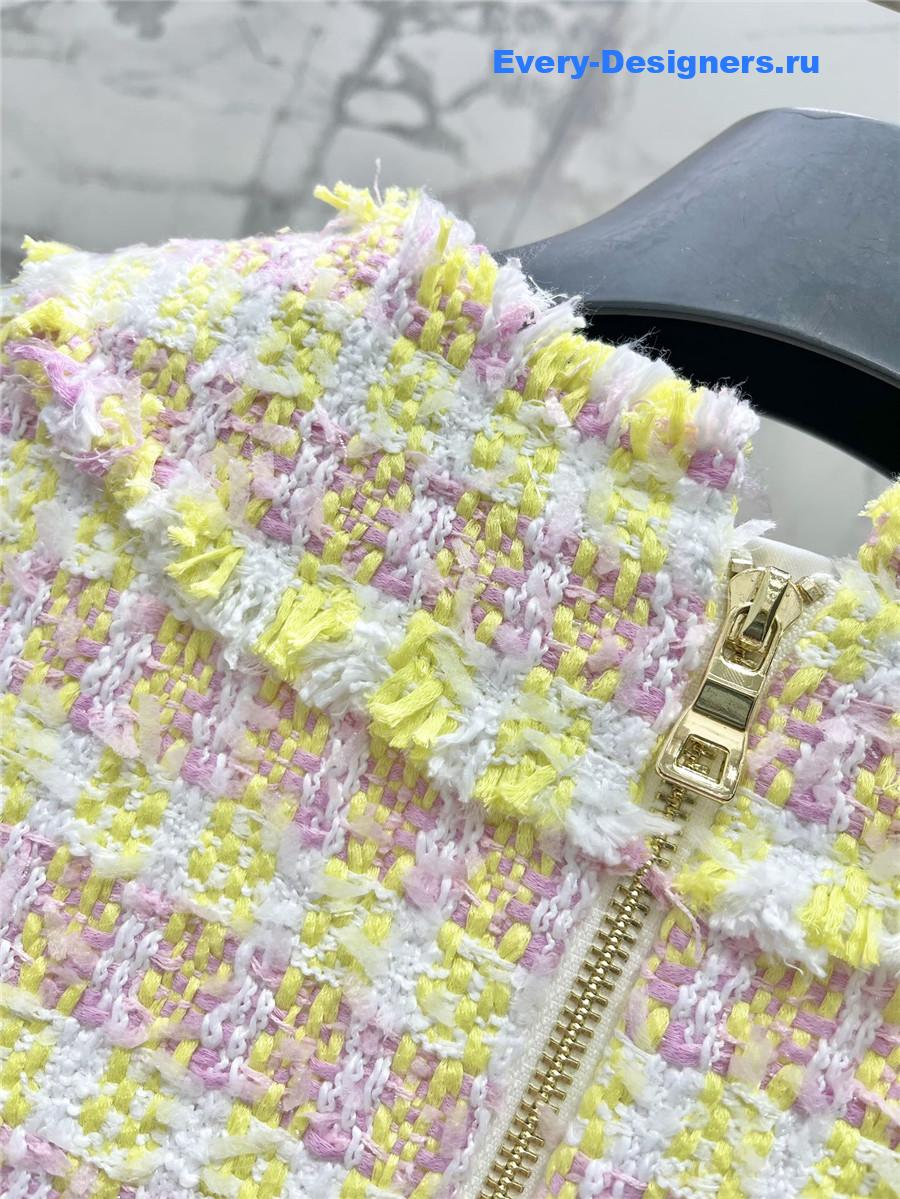 Balmain Miami Tweed Dress