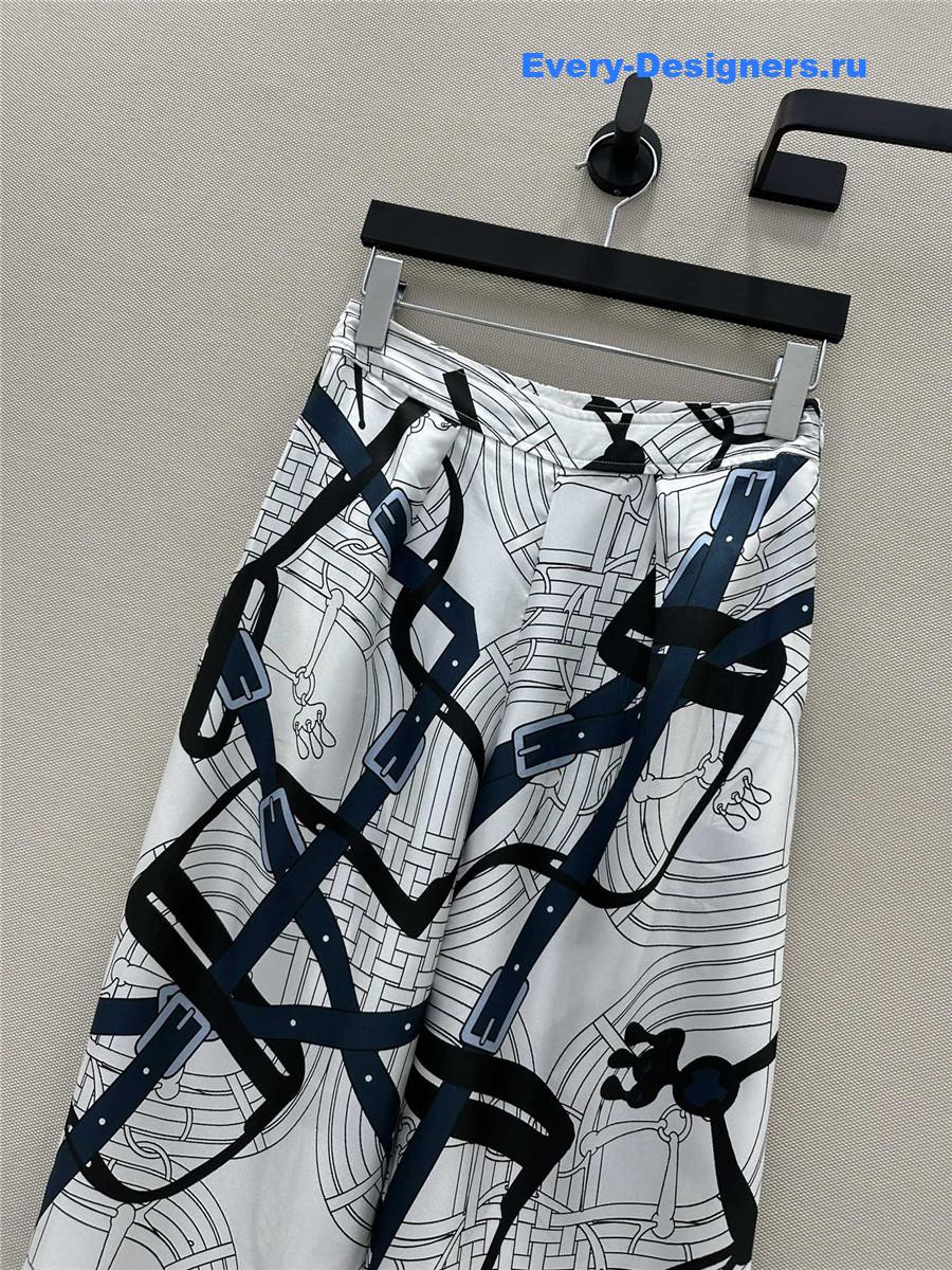 H**me5 chain rope silk pants