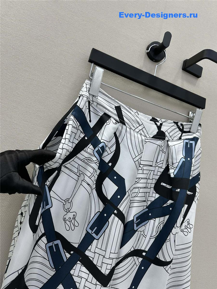 H**me5 chain rope silk pants