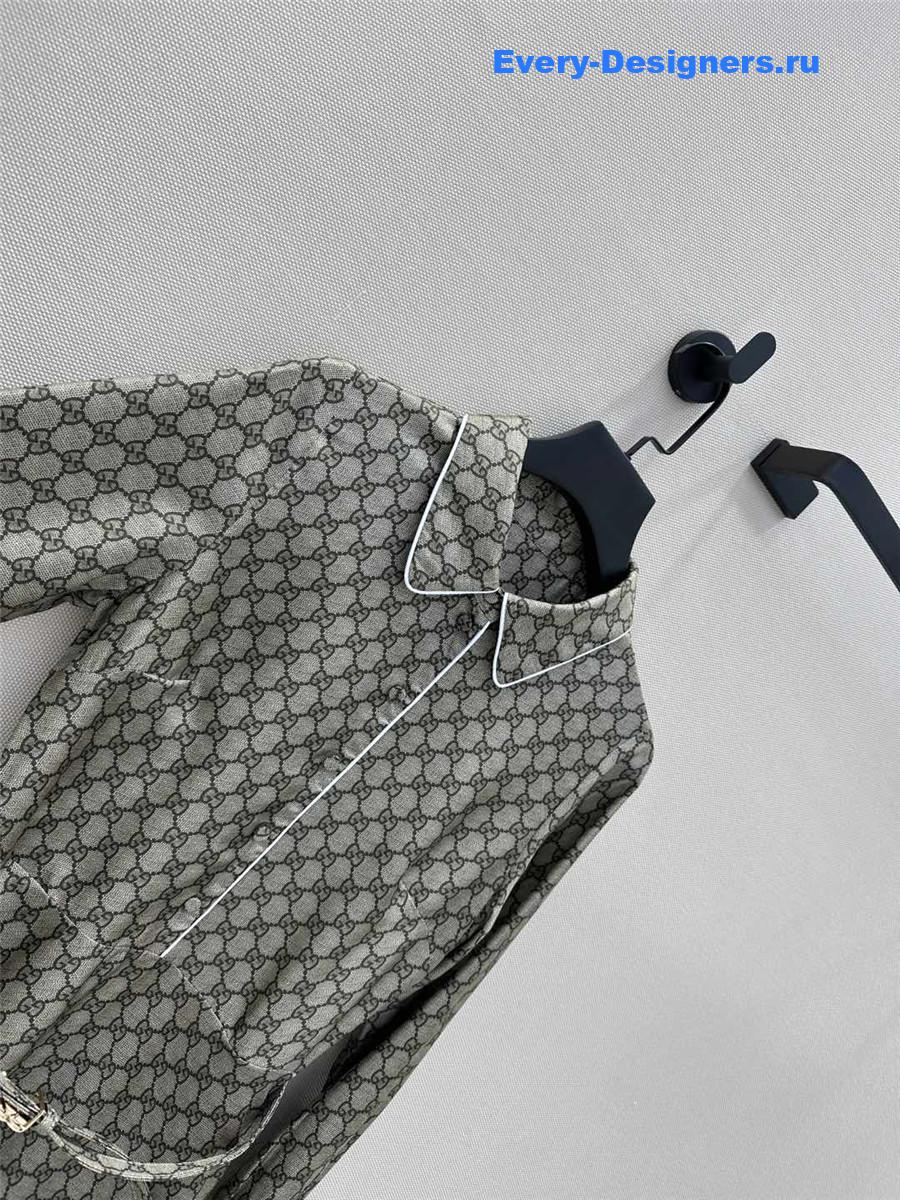 Gvc*1 gg silk midi dress