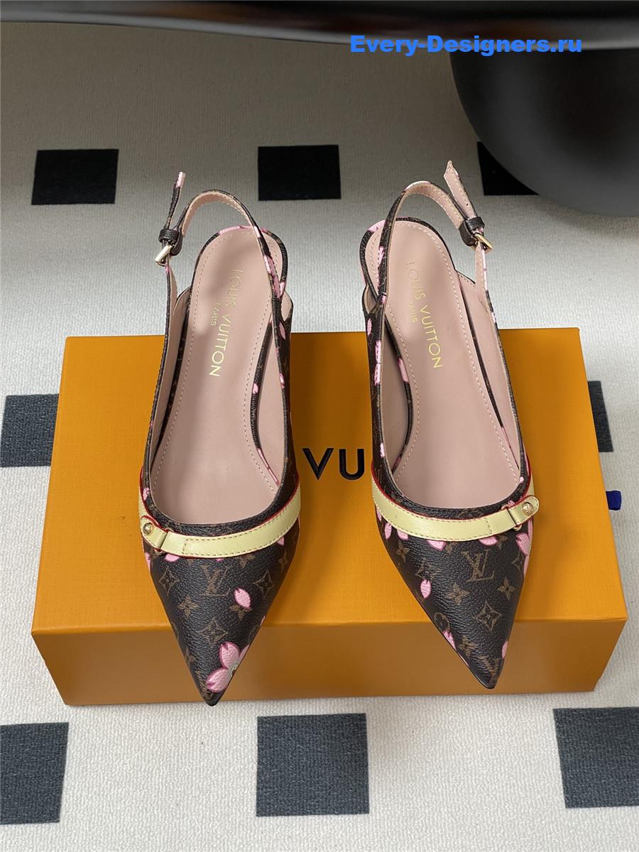 l0vis Vvtt0n sakura slingbacks