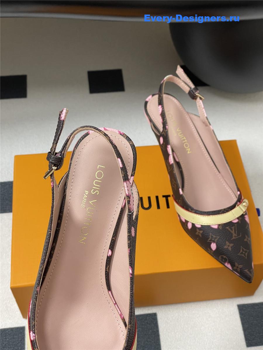 l0vis Vvtt0n sakura slingbacks