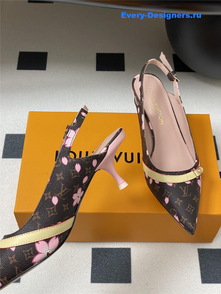l0vis Vvtt0n sakura slingbacks
